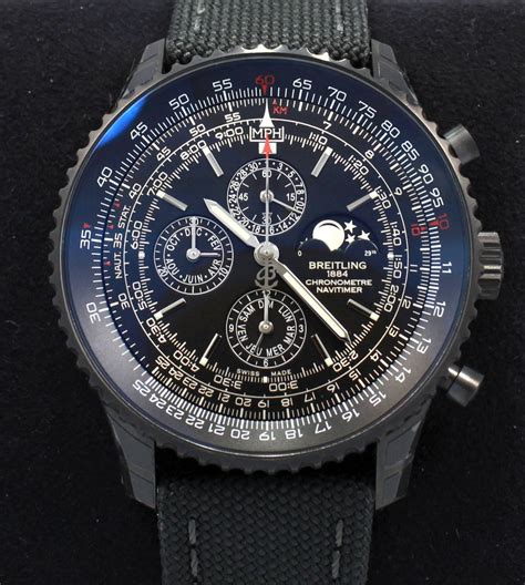 breitling navitimer black steel 1461